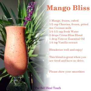 Mango Bliss smoothie